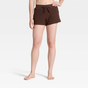 Women's Waffle Lounge Shorts - Auden™ - 1 of 3
