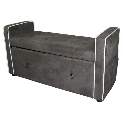 Storage Bench 22" - Olive Green - Ore International