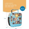 Hang Ten Basic Insulated Lunch Bag for Mens Womens Kids, Thermal Reusable Lunch Box Cooler Totes for Office, School, Picnic, Camping - 3 of 4