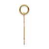 Black Bow Jewelry 14k Yellow Gold, Jersey Collection, Small Number 42 Pendant - 2 of 4
