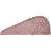 Super Absorbent Microfiber Hair Towel Wrap with Button Closure – Twist Turban for Quick Drying and Frizz-Free Hair - 3 of 4