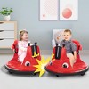 Sandinrayli 12 V Kids Ride on Electric Bumper Car with Remote Control and LED Lights - 2 of 4
