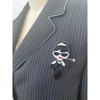 Wrapables Acrylic Fashion Brooch Pin for Sweaters, Coats, Scarves, and Bags, Classy - 4 of 4
