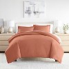 3 Piece Duvet Cover & Shams Set - Soft and Breathable, Double Brushed Microfiber, Wrinkle Free - Becky Cameron - 4 of 4