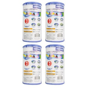 Intex 29000E Swimming Pool EasySet Type A & C Replacement Filter Pump Cartridge - 1 of 4