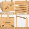 Wooden portable gift basket, sturdy and stylish, suitable for storing gifts - 2 of 4