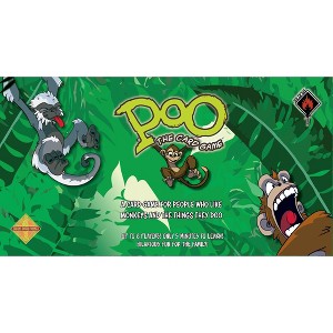 Wildfire Games: Poo: Deluxe - The Card Game, Playful Monkey  Ages 8+ - 1 of 4