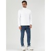 INSPIRE CHIC Men's Slim Fit Long Sleeve Pullover Turtleneck T-Shirt - 4 of 4