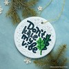 Don't Kale my Vibe Ornament, Funny Vegan Quote| OrnamentallyYou - 4 of 4