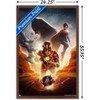 Trends International DC Comics Movie The Flash - Trio One Sheet Framed Wall Poster Prints - 3 of 4