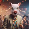 Ruby Slipper Sales Co., LLC (Rubies) Pig Adult Costume Mask - 3 of 4
