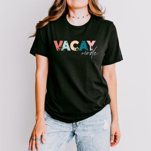 Simply Sage Market Vacay Mode Colorful Short Sleeve Tee - 1 of 4