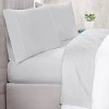 Standard 300 Thread Count Sateen Pillowcase Set Gray - Christian Siriano - image 2 of 3