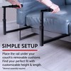 Impresa Arm Chair Stand Assist Rail - Adjustable Heavy Duty Couch Assist for Elderly - 4 of 4