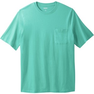 KingSize Shrink-Less Lightweight Pocket Crewneck T-Shirt - 1 of 4