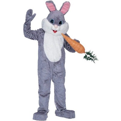 Rubies Adult Premium Rabbit Grey Costume