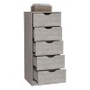 NicBex 5 Drawer Dresser with Superior Top Modern Closet Organizers and Storage Chests of Drawers for Bedroom, Living Room, Hallway - 4 of 4