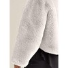 VENUS Womens Cropped Faux Fur Coat - 4 of 4