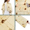 PAVILIA Fleece Wearable Blanket with Sleeves, Warm Cozy Soft Functional Lightweight Sleeved Throw Adults Men Women - 3 of 4