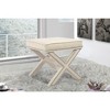 Meridian Furniture,Nixon Velvet Ottoman/Bench - 2 of 4
