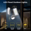 R.W.FLAME LED Flood Motion Sensor Outdoor Lights, 36W 3000LM 5000K IP54 Waterproof, 5 Lighting Modes, 4 Lighting Durations, 3 Detection Distances - 3 of 4