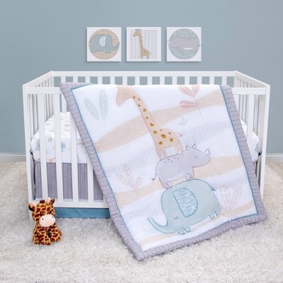 Sammy & Lou Safari Baby Crib Bedding Set - 4pc