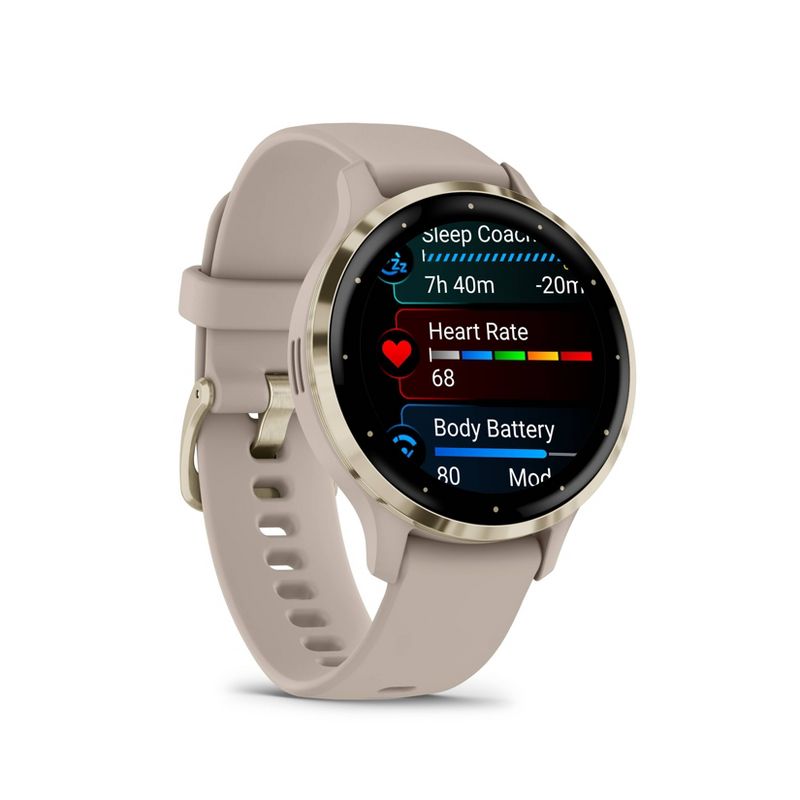 Garmin Venu 3S French Gray and Soft Gold, 4 of 9