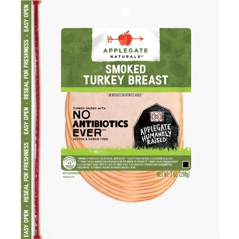 Applegate Natural Smoked Turkey Breast - 7oz - image 1 of 4