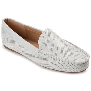 Journee Collection Womens Halsey Comfort Insole Slip On Round Toe Loafer Flats - 1 of 4