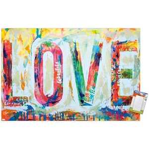 Trends International Ivan Guaderrama - Love 1 Unframed Wall Poster Prints - 1 of 4