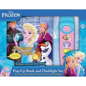 Disney Frozen: Pop-Up Book and 5-Sound Flashlight Set - by  Pi Kids (Mixed Media Product) - 1 of 1