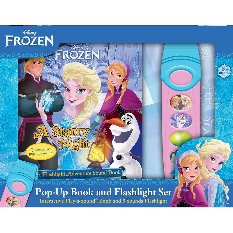 Disney Frozen: Pop-Up Book and Flashlight Set - by  Jennifer H Keast (Mixed Media Product), 1 of 2