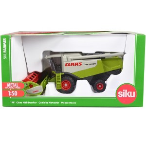 ミニカー Siku V 86  600 Claas Lexion 600 Combine Harvester Green and Gray 1/50 Diecast