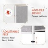 Fabric Dresser 8 Drawers, Tall Storage Chest Tower for Bedroom, Closet, Living Room, Hallway, Space-Saving Organizer Unit - 4 of 4