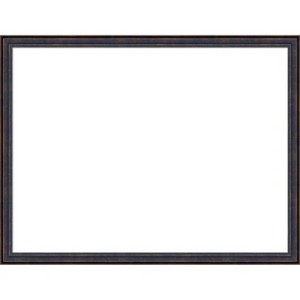 Amanti Art Dark Bronze Scoop Framed Dry Erase Magnetic Board - 1 of 4