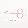 Unique Bargains Women 2.0A Scissors Eyebrow Trimmer Scissors 1 Pc - 2 of 3