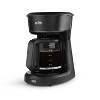 Mr. Coffee 12 Cup Switch Coffee Maker - Black: Electric Drip Machine, 900W, Brew Pause, Paper Filter, 5 oz Cup Capacity - 3 of 4