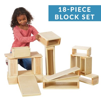 wooden building blocks