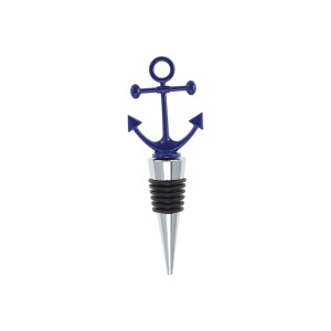 Unique Bargains Bottle Stoppers Anchor-Design Zinc Alloy Aluminum Alloy TPR 4.33"x1.50"x0.79" 1 Pc - 1 of 3