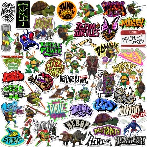 Teenage Mutant Ninja Turtles: Mutant Mayhem Vinyl Large Deluxe Stickers Variety Pack - Set of 100 - 1 of 4