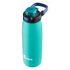 Bubba Radiant Stainless Steel Water Bottle with Push-Button Chug Lid 24oz., Island Teal Rubberized - 4 of 4