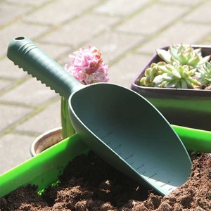 Plastic Soil Shovel Spoon Teaspoons Plastic Shovel Garden Tools Bucket Shovel Potted Cultivation Cylinder Mini Fleshy Plant Soil Spade Shovel - 1 of 4