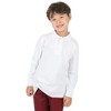 Leveret Kids Cotton Long Sleeve Polo Shirt - image 2 of 2