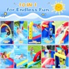 BestParts Inflatable Water Park Inflatable Castle, 10 in 1 Outdoor Inflatable Castle with Fan Oxford Cloth - 4 of 4