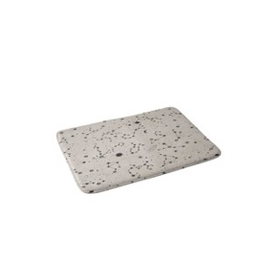 Iveta Abolina Starry Night Memory Foam Bath Rug Beige - Deny Designs: Non-Slip, Microfiber Bathroom Runner - 1 of 3