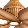 52" Minka Aire Modern Tropical Outdoor Ceiling Fan with LED Light Bahama Beige Wet Rated for Patio Exterior Porch Gazebo Garage - 3 of 4