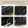 MOONMISS 55.12"Storage Ottoman Button Tufted Upholstered Linen Fabric Storage Ottoman Bench for Living Room,Bedroom End of Bed Bench - 2 of 4