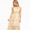 August Sky Women's Sleeveless Floral Maxi Dress - image 4 of 4