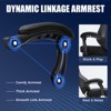 EXRACING Gaming Chair,  Video Game Chairs with Padded High Back, Linkage Armrest - 3 of 4