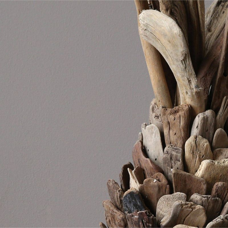 Driftwood Pineapple Decorative Sculpture (7.75&#34;x16.5&#34;) - Storied Home, 3 of 5